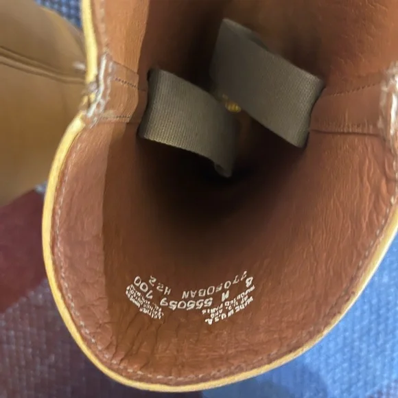 Frye campus boots banana yellow 8m - Picture 5 of 5